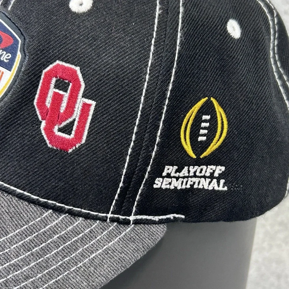 2015 Capital One Orange Bowl Hat Clemson Tigers Oklahoma Sooners Top Of World